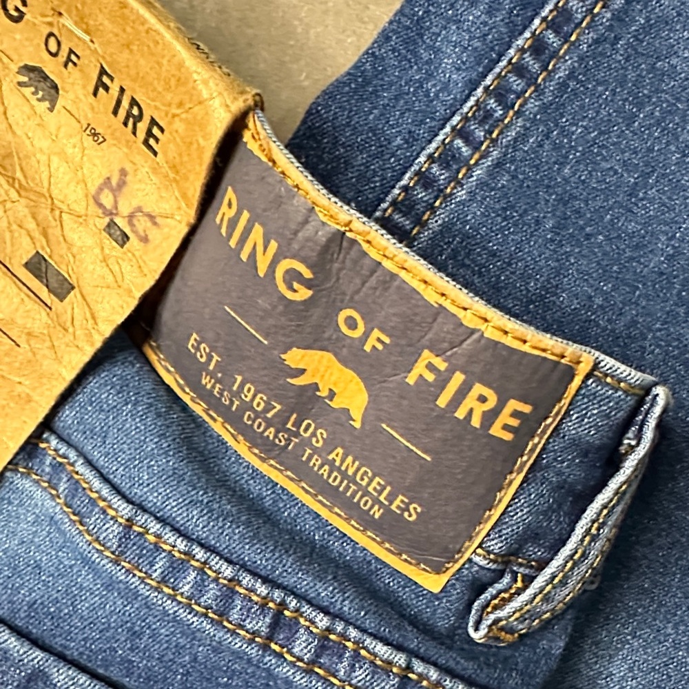 Ring of Fire Men's Denim Slim Jeans 33x30 - Picture 10 of 11